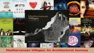 Read  Mediterranean Villages An Architectural Journey Ebook Free