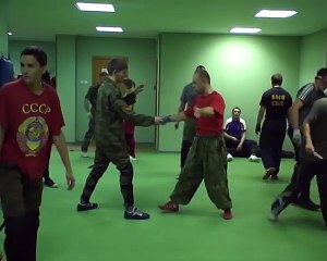 Спарринговая работа в ножевом бою фильм 1 часть 14