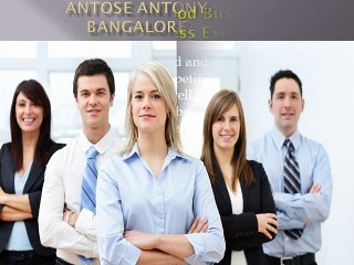 Antose Antony Bangalore