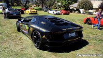 Lamborghini Aventador SHOOTING FLAMES! HUGE REVS and Loud IPE Innotech Exhaust (#Batventad