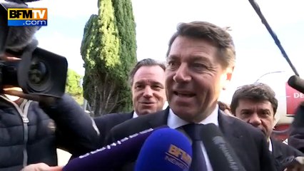 Régionales : après le premier tour, Estrosi se dit "confiant" et "en pleine forme"