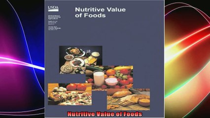 Nutritive Value of Foods