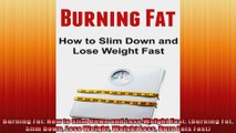 Burning Fat How to Slim Down and Lose Weight Fast Burning Fat Slim Down Lose Weight