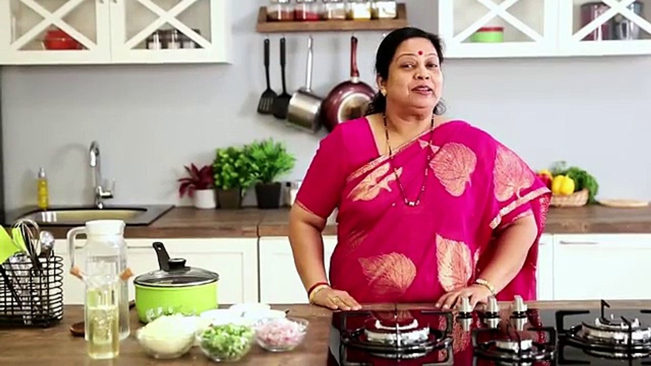 Zunka - Authentic Maharashtrian Recipe by Archana - Easy Spicy Main Course in Marathi