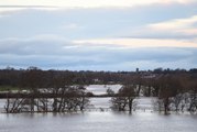 L'Angleterre inondée après le passage de la tempête Desmond