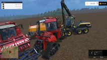 Farming Simulator 2015 Multiplayer Gameplay Part Two Tractor Racing!