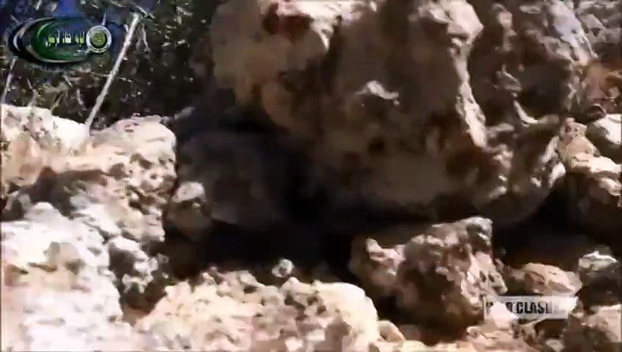 16. Syrian Army Helicopter (Mi-24) Attacking Rebels In Daraa Country Side