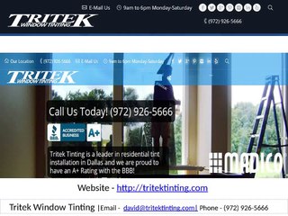 Dallas Home Window Tinting