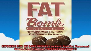 KETOGENIC DIET FAT BOMB RECIPES Low Carb High Fat Vegan and Gluten Free Fat Bombs
