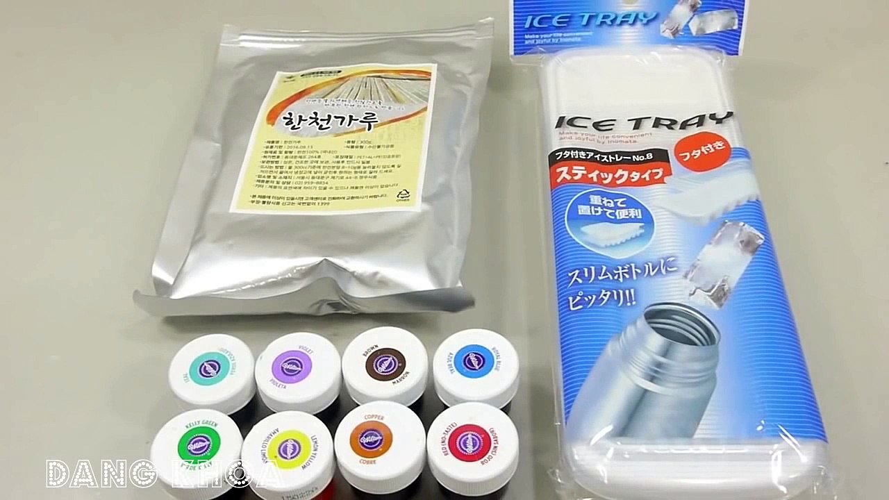 Làm bánh thạch rau câu ngon và đẹp cho các bé xem