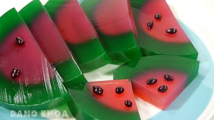Làm bánh thạch rau câu rất ngon và hấp dẫn cho bé xem