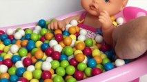 Nenuco Baby Doll Bathtime Color Gum Balls Surprise Toys Disney Frozen Minnie Masha Minions