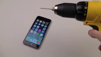What Happens If You Drill an iPhone 6-