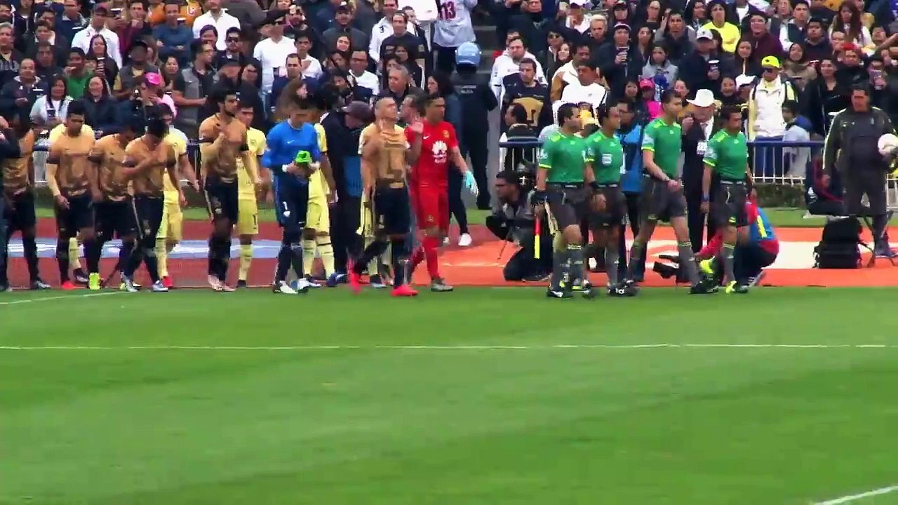 Los goles del: Pumas vs América (1-3)
