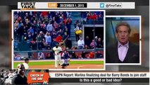 ESPN First Take - Barry Bonds Reportedly Offered Marlins Hitting Coach Position