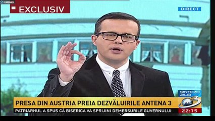 Sinteza Zilei Parte 1 06 Decembrie 2015 Duminica Integral Full