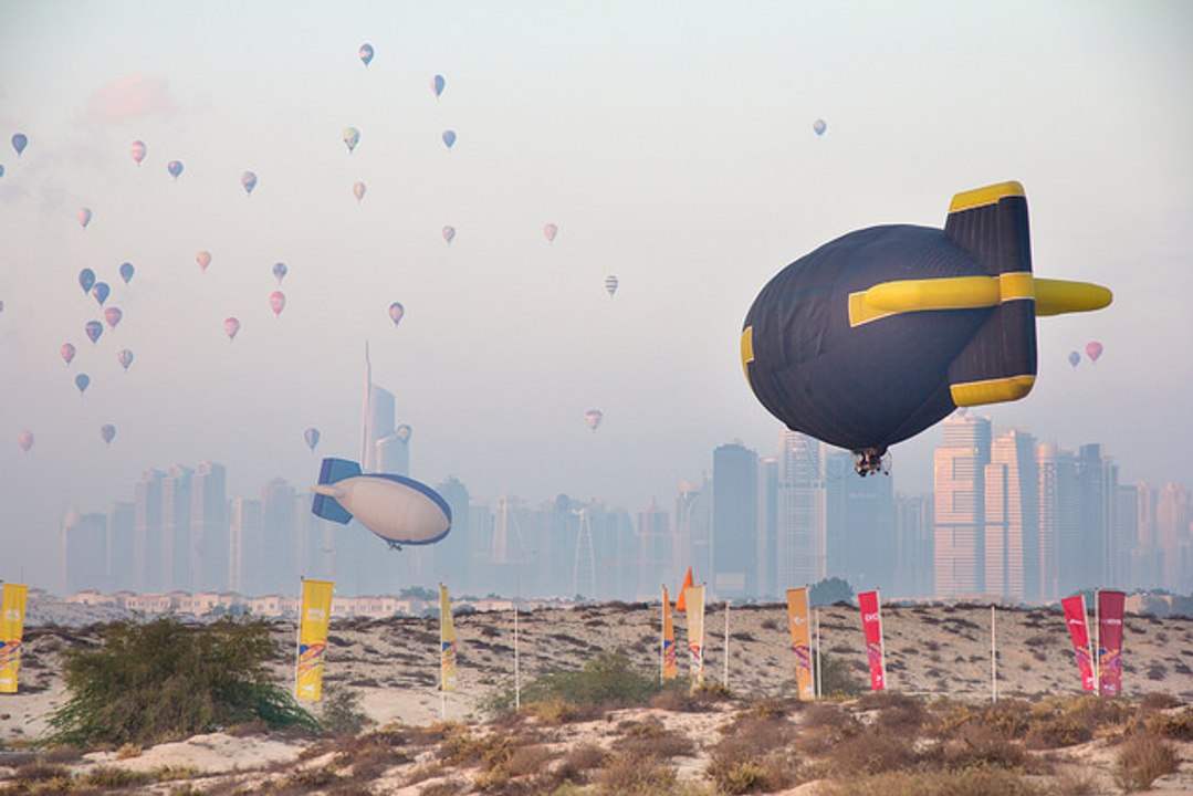FAI World Air Games 2015 – Hot Air Airships