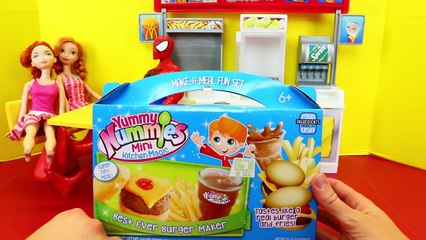 Yummy Nummies Donut Maker & Gummy Fruit Snack Candy Dessert Treats + Frozen Elsa & Kids