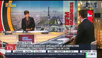 Made in Paris de Dumas, spécialiste en confection de petite literie de luxe – 07/12