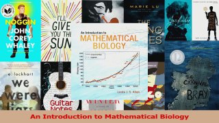 PDF Download  An Introduction to Mathematical Biology Download Full Ebook