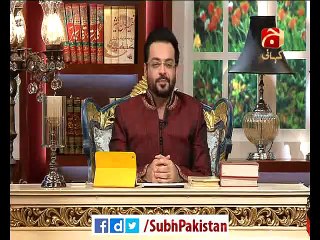 Subh-e-Pakistan with Dr Aamir Liaquat 07 Dec 2015 on Geo Kahani Ep 01 Part 2
