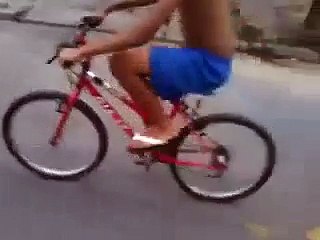 one-wheeling of cycle went wrong