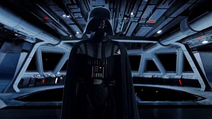 Dark Vador joue de la harpe laser