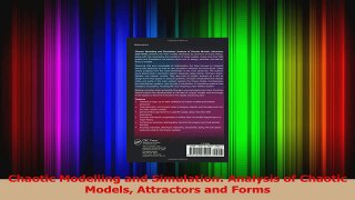PDF Download  Chaotic Modelling and Simulation Analysis of Chaotic Models Attractors and Forms Download Online