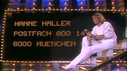 Hanne Haller Geh' nicht 1981 video dailymotion