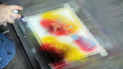 Amazing Speed Art Spray Painting