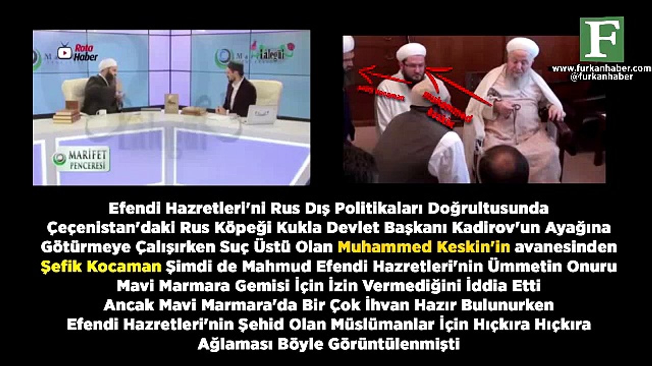 Muhammed Keskin'in Adamı Şefik Kocaman'dan İHH ve Mavi Marmara İftirası