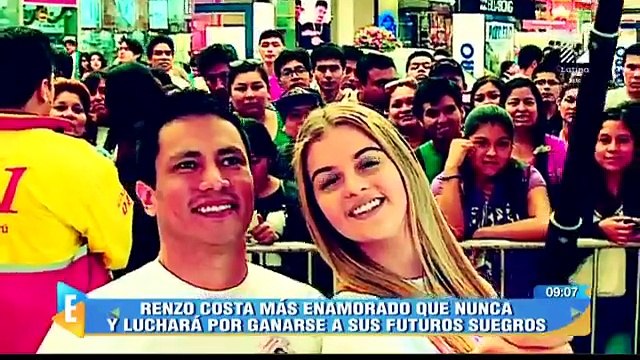 ESPECTACULOS 07-12-2015 : Brunella Horna y Renzo Costa recibirán fin de año en Dubai