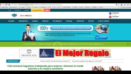 Informativo Fort Ad Pays 7 diciembre 2015 | Gana Dinero Online