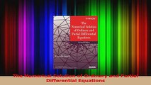 PDF Download  The Numerical Solution of Ordinary and Partial Differential Equations PDF Full Ebook