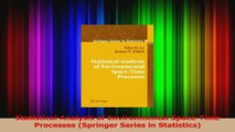 PDF Download  Statistical Analysis of Environmental SpaceTime Processes Springer Series in Statistics Download Online