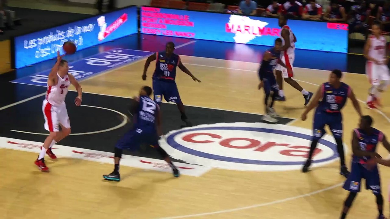 SLUC Nancy Basket / Rouen Metropole Basket (06/12/2015) !