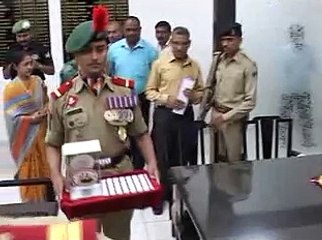 Vadodara Collector at Armed Forces Flag Day
