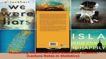 PDF Download  Measuring Risk in Complex Stochastic Systems Lecture Notes in Statistics Read Full Ebook