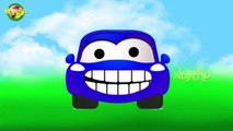Car Cartoon Finger Family Nursery Finger Family Rhymes | Kids World Finger Family Rhymes |