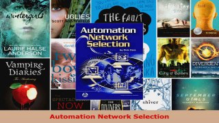 Read  Automation Network Selection Ebook Free