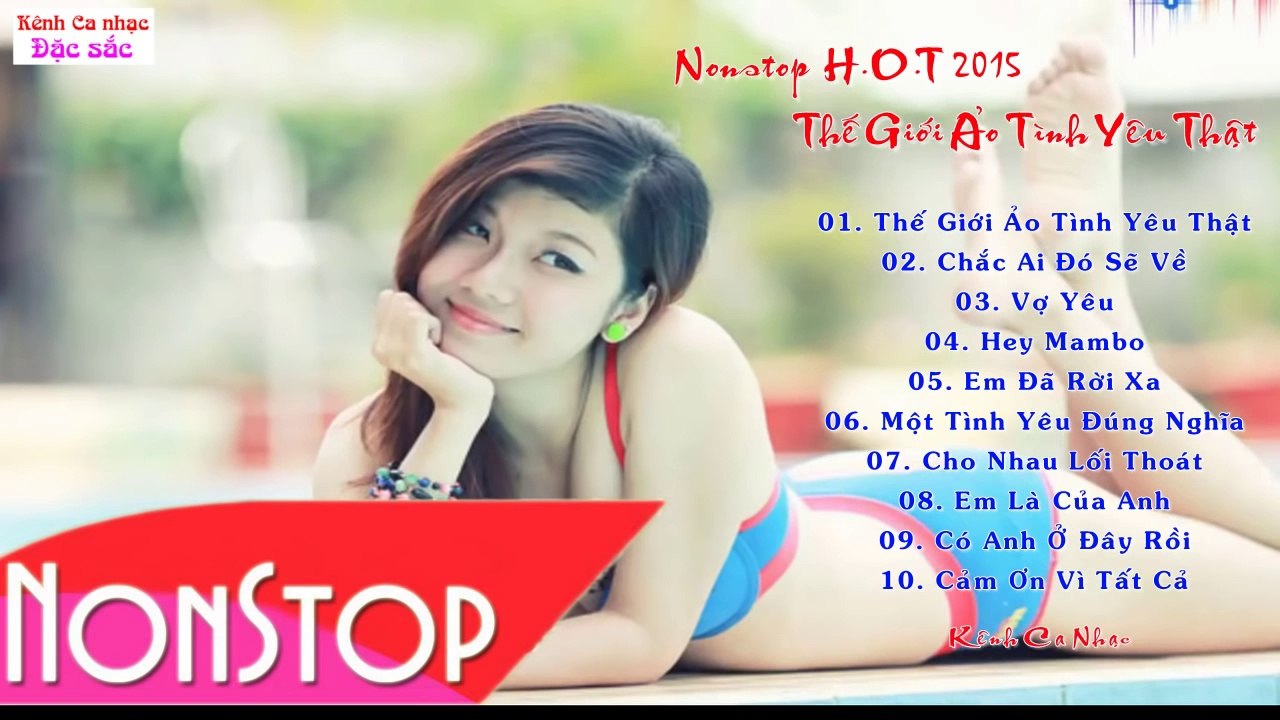 Nonstop Thế Giới Ảo Tình Yêu Thật Remix - Liên Khúc Nhạc Trẻ Remix Hay Nhất Tháng 8 2015