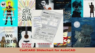 Download  CadCARD Slidechart for AutoCAD PDF Free
