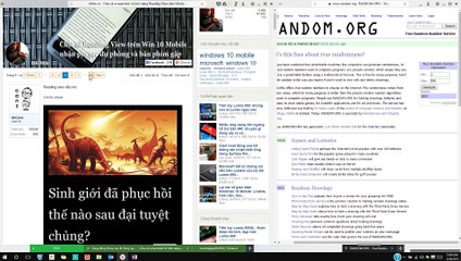 Kết quả cuộc thi chia sẻ screenshot về Reading View trên Windows 10 Mobile