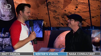 The Martian: DNews Interviews Matt Damon, Andy Weir, & Dr. Jim Green