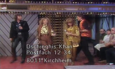 Dschinghis Khan - Wir sitzen alle im selben Boot 1982