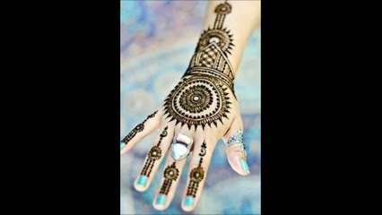 Traditional Pakistani Mehndi Designs tutorial 2016 how to apply mehndi on hands for beginners