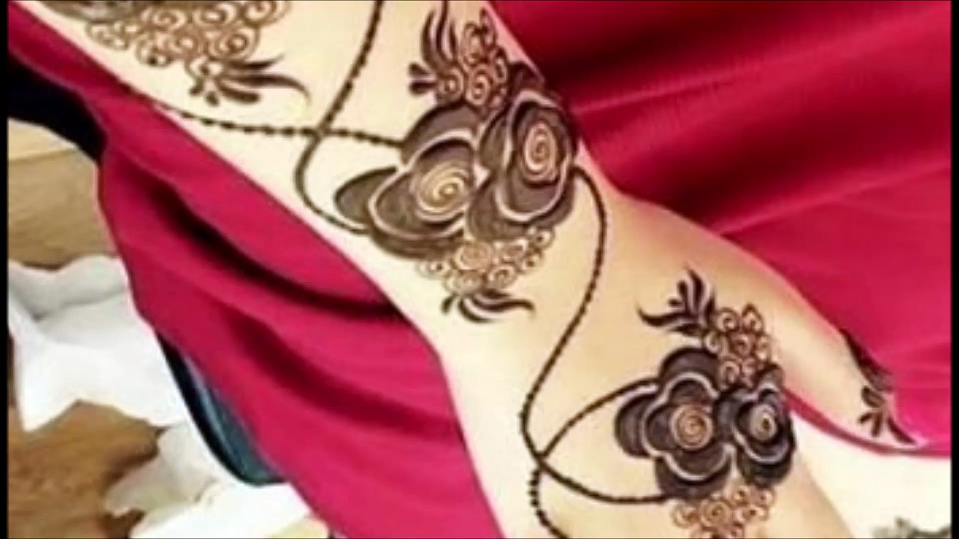 Easy To Make Arabic Henna Design : Traditional Bridal Mehendi Tutorials -  video Dailymotion