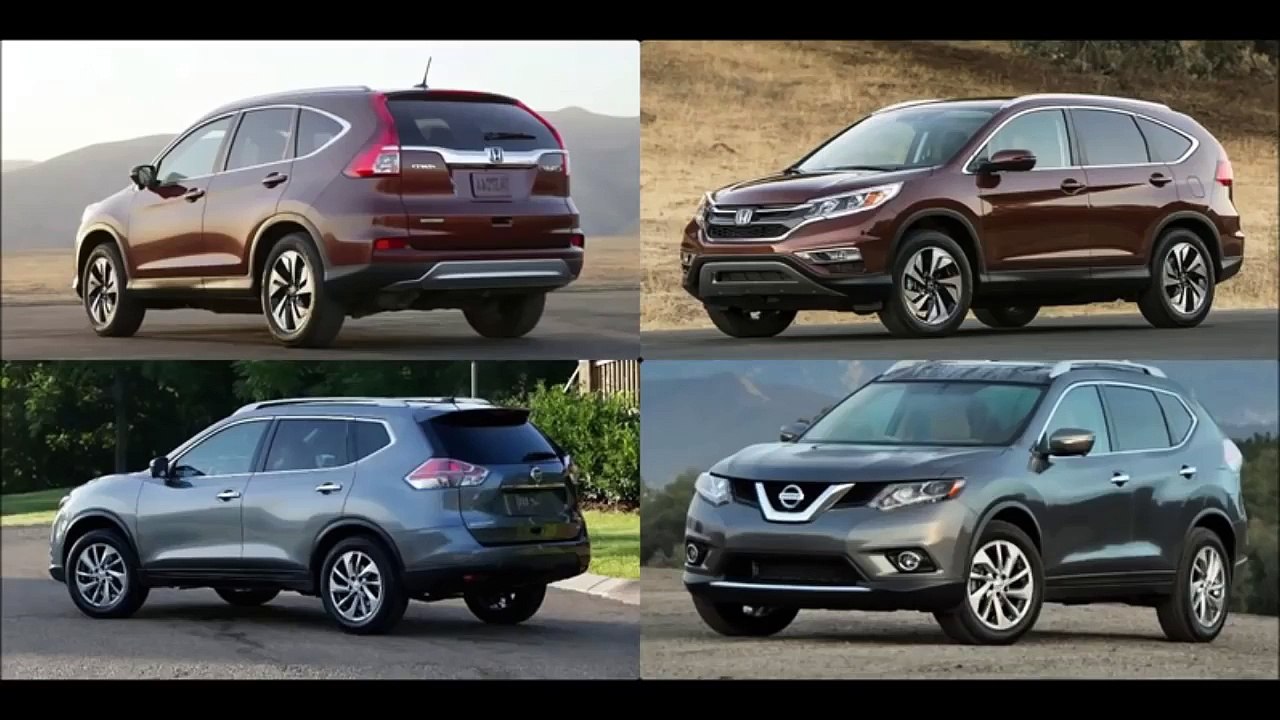 2015 Nissan X-Trail Vs 2015 Honda CR-V - DESIGN!