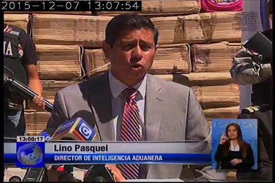 En el 2015 se ha incautado 33 millones de dólares en mercadería de contrabando