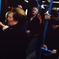 Public transportation in Rijeka - whole bus sings